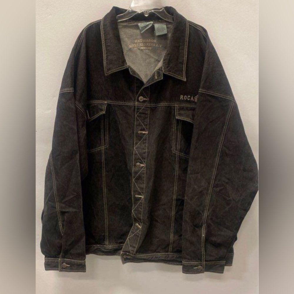Vintage Y2K Big & Tall Rocawear Denim Jacket Size 6X